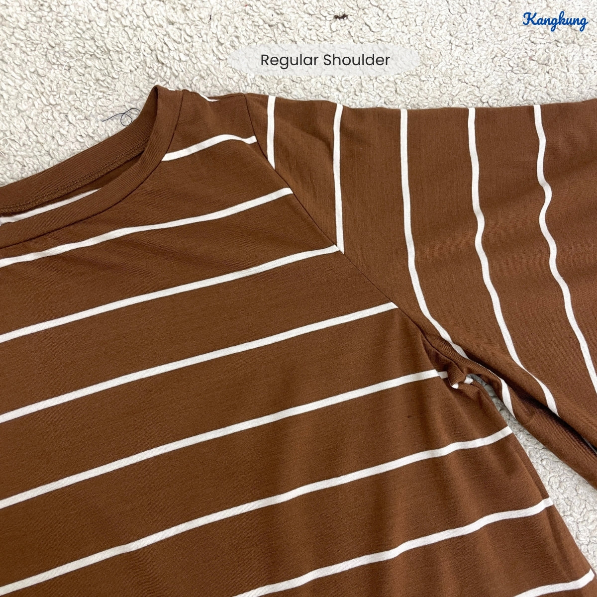 KANGKUNG NICKY KASUAL WOMEN STRIPE SHIRT PATTERN - C1043
