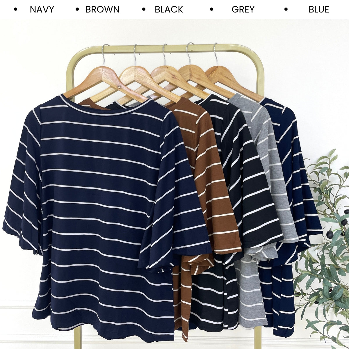 KANGKUNG NICKY KASUAL WOMEN STRIPE SHIRT PATTERN - C1043