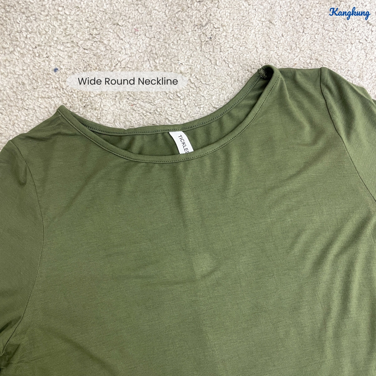 KANGKUNG NISA KASUAL WOMEN SHIRT RUFFLE SLEEVE - C1044