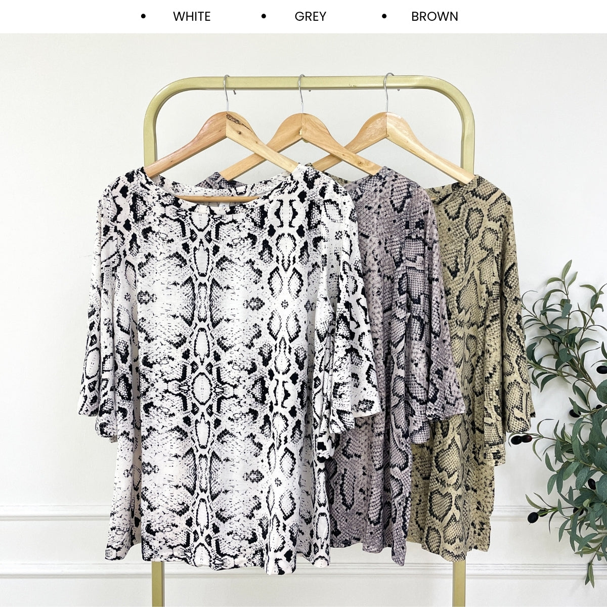 KANGKUNG IKIRA KASUAL WOMEN PATTERN SHIRT FLOWY SLEEVE - C1049