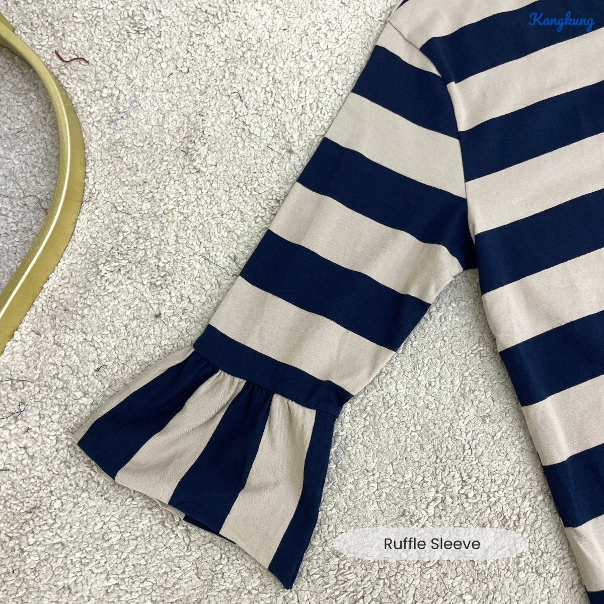 KANGKUNG SAMARA KASUAL WOMEN STRIPE SHIRT PATTERN - C1051