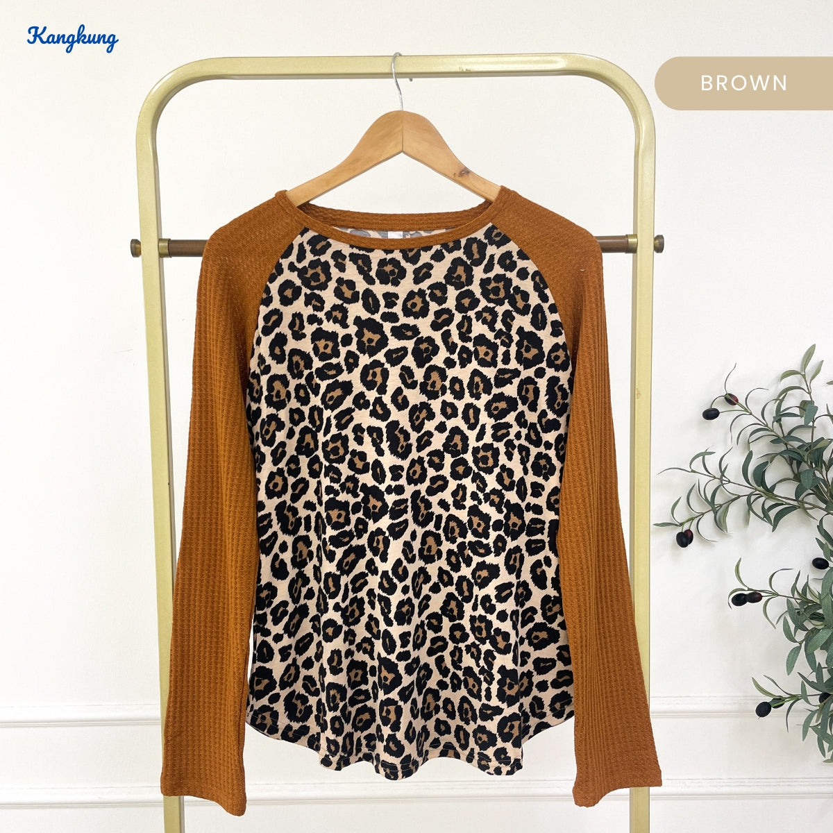 KANGKUNG DILA KASUAL WOMEN PRINTED SHIRT LONG SLEEVE - C1053