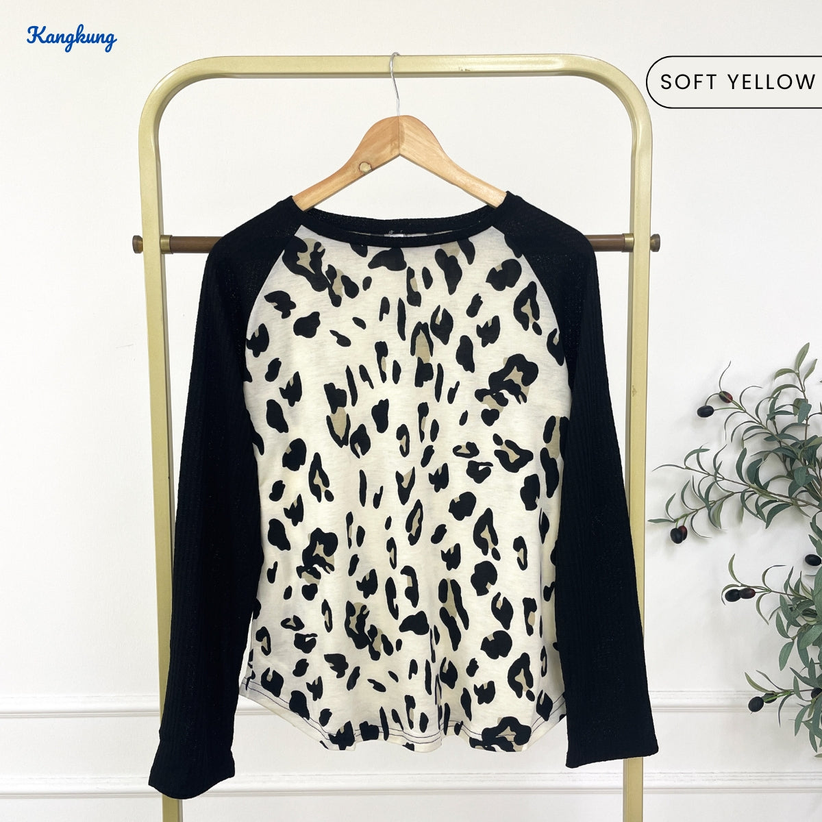 KANGKUNG DILA KASUAL WOMEN PRINTED SHIRT LONG SLEEVE - C1053