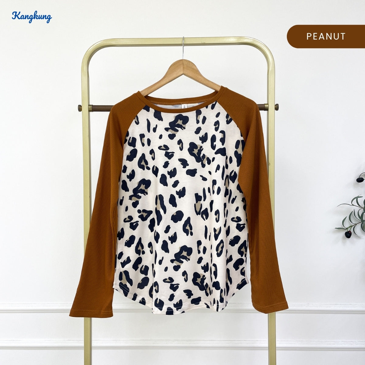 KANGKUNG DILA KASUAL WOMEN PRINTED SHIRT LONG SLEEVE - C1053