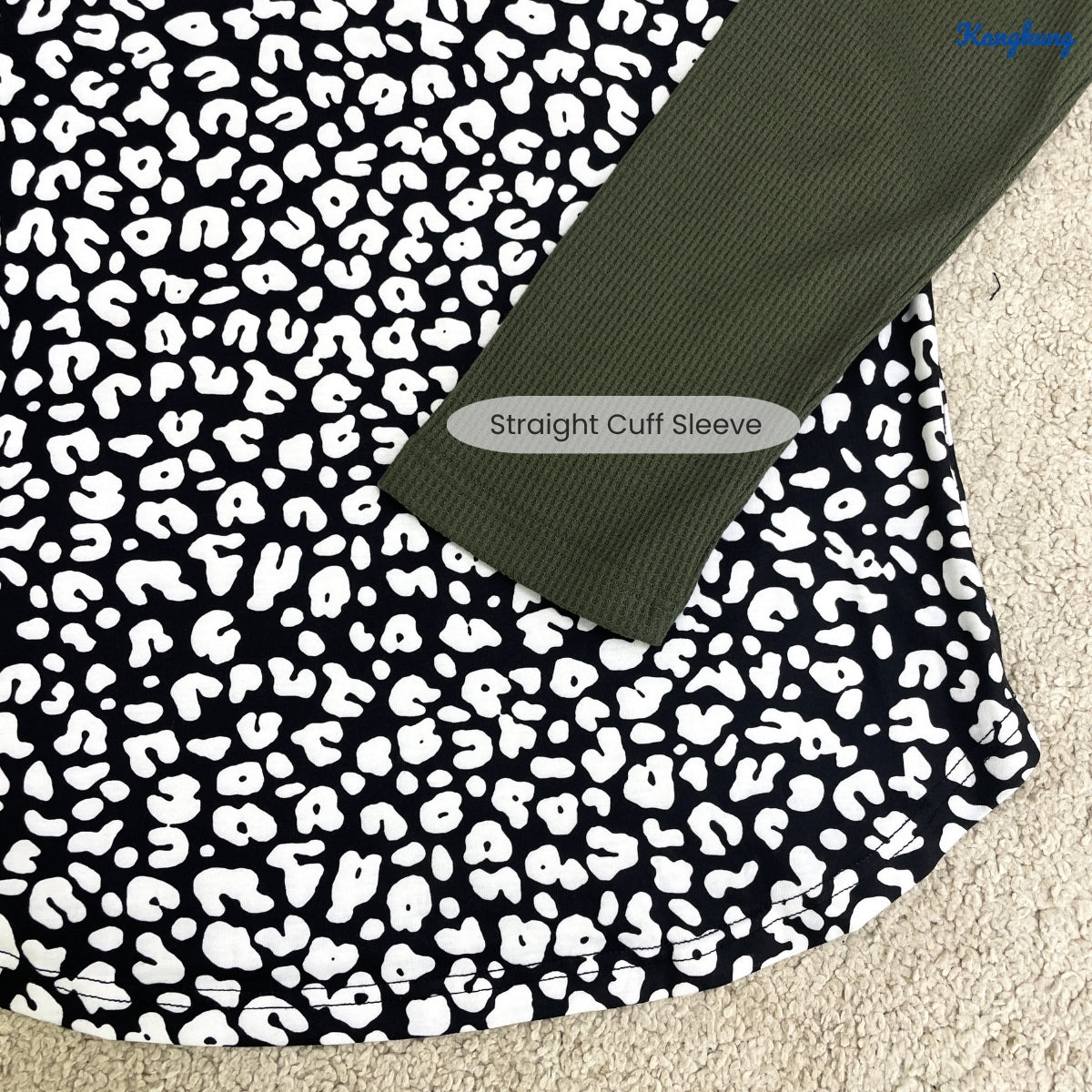 KANGKUNG DILA KASUAL WOMEN PRINTED SHIRT LONG SLEEVE - C1053