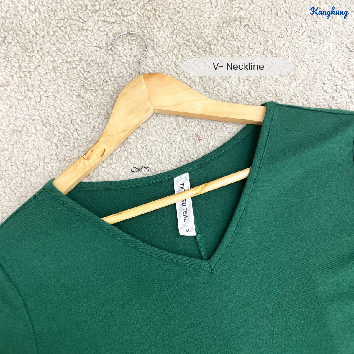 KANGKUNG YUNI KASUAL WOMEN PLAIN BLOUSE BALLOON SLEEVE - C1059 (409)