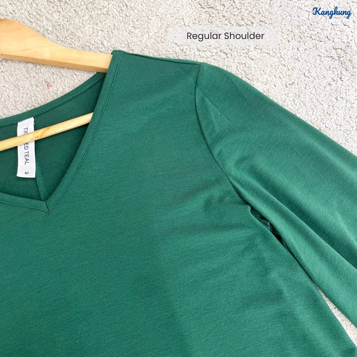 KANGKUNG YUNI KASUAL WOMEN PLAIN BLOUSE BALLOON SLEEVE - C1059 (409)