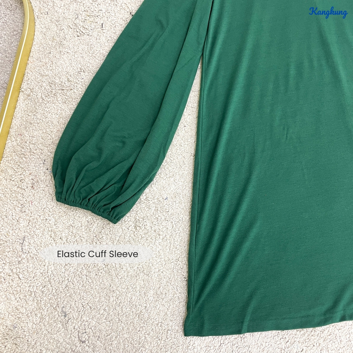 KANGKUNG YUNI KASUAL WOMEN PLAIN BLOUSE BALLOON SLEEVE - C1059 (409)