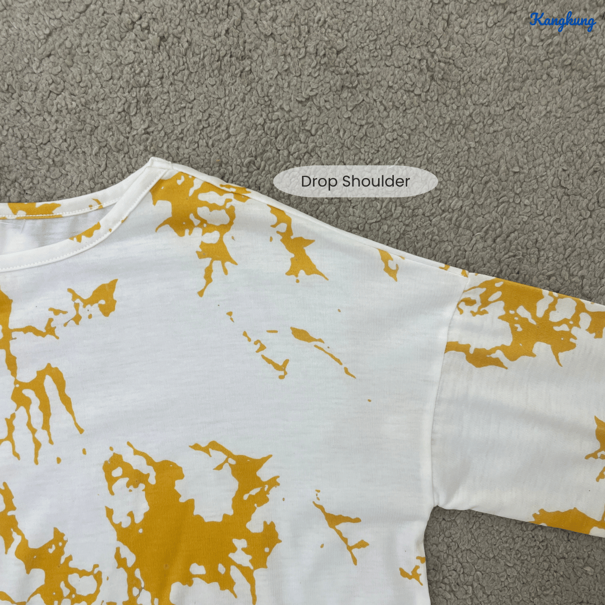 KANGKUNG NAZRA KOREAN STYLE PAINT SPLASH CASUAL TOP - C1060 (299)