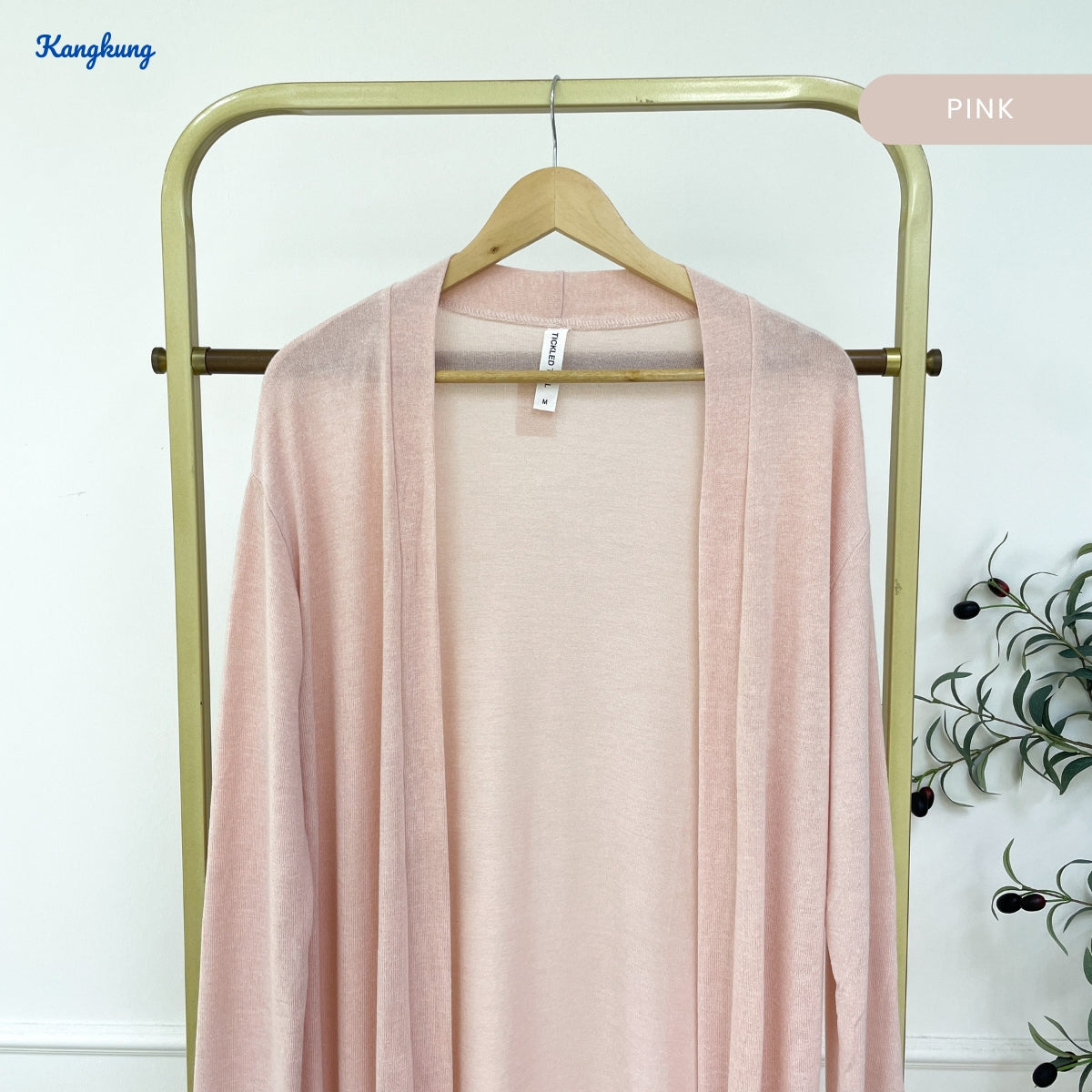 KANGKUNG TASYA KASUAL WOMEN LONG OPEN CARDIGAN - C1067