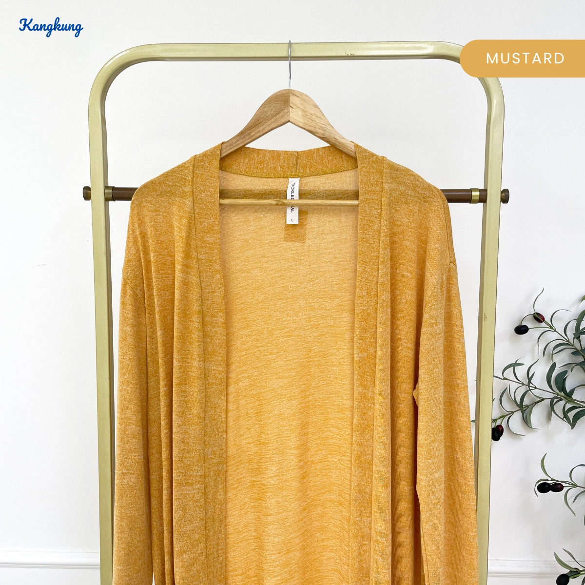 KANGKUNG TASYA KASUAL WOMEN LONG OPEN CARDIGAN - C1067