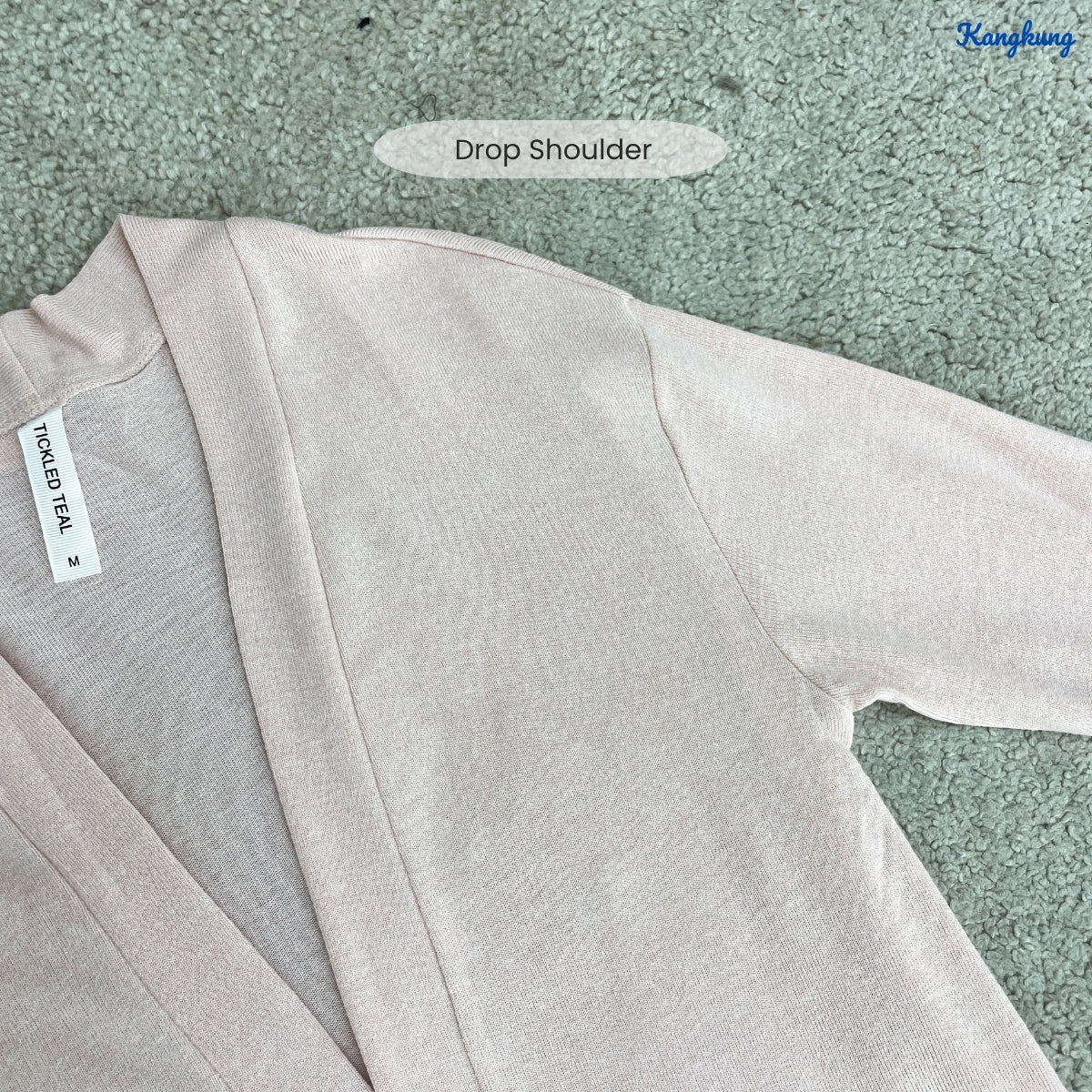 KANGKUNG TASYA KASUAL WOMEN LONG OPEN CARDIGAN - C1067