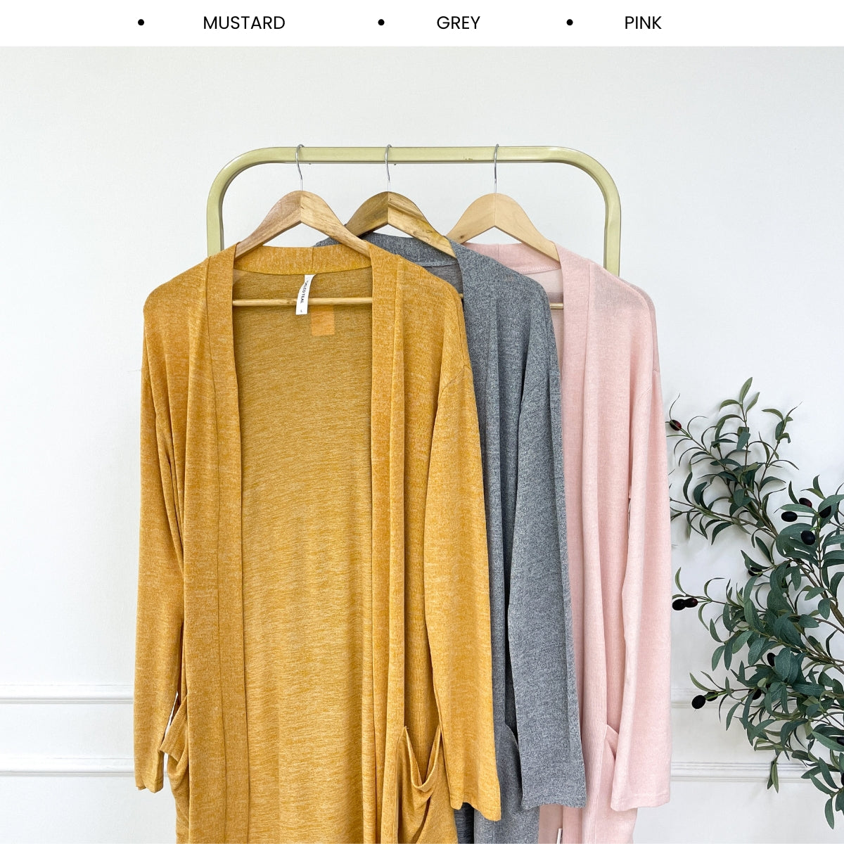 KANGKUNG TASYA KASUAL WOMEN LONG OPEN CARDIGAN - C1067