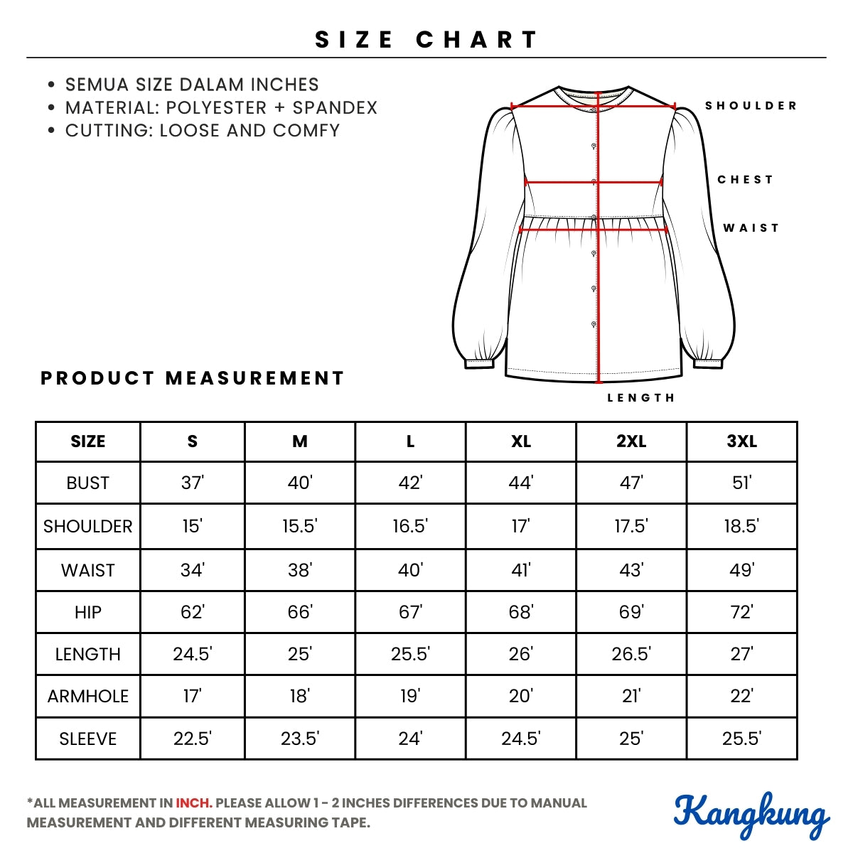 KANGKUNG RUMAISHA LEOPARD PATTERN LONG SLEEVE - C1072