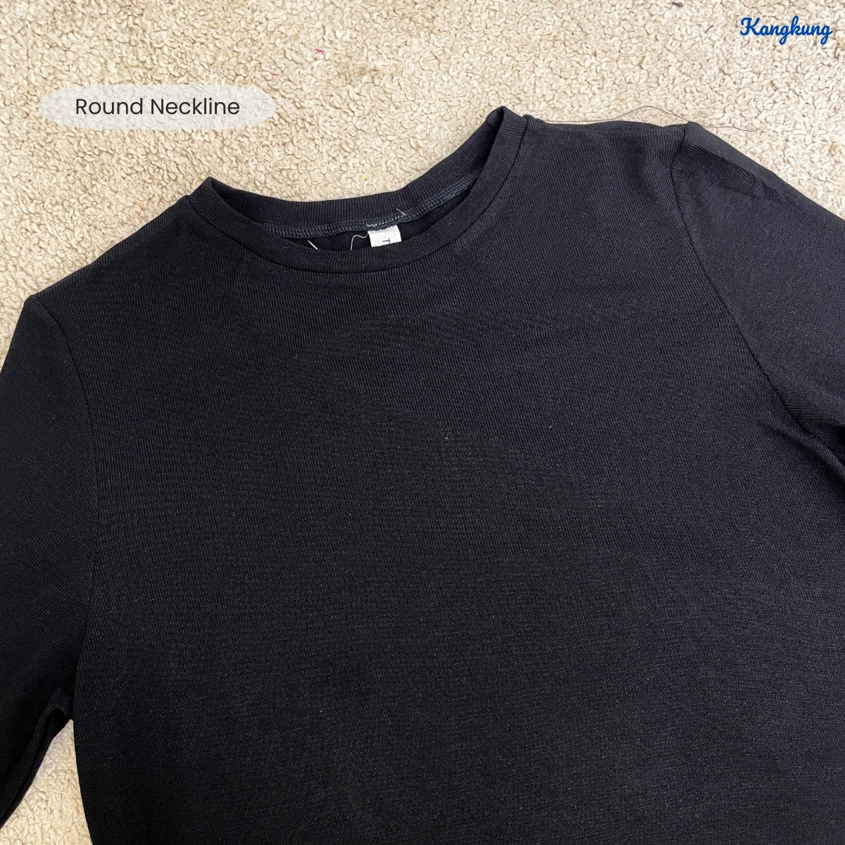 KANGKUNG ARELIA LONG BLOUSE QUARTER SLEEVE - C1078 (448)