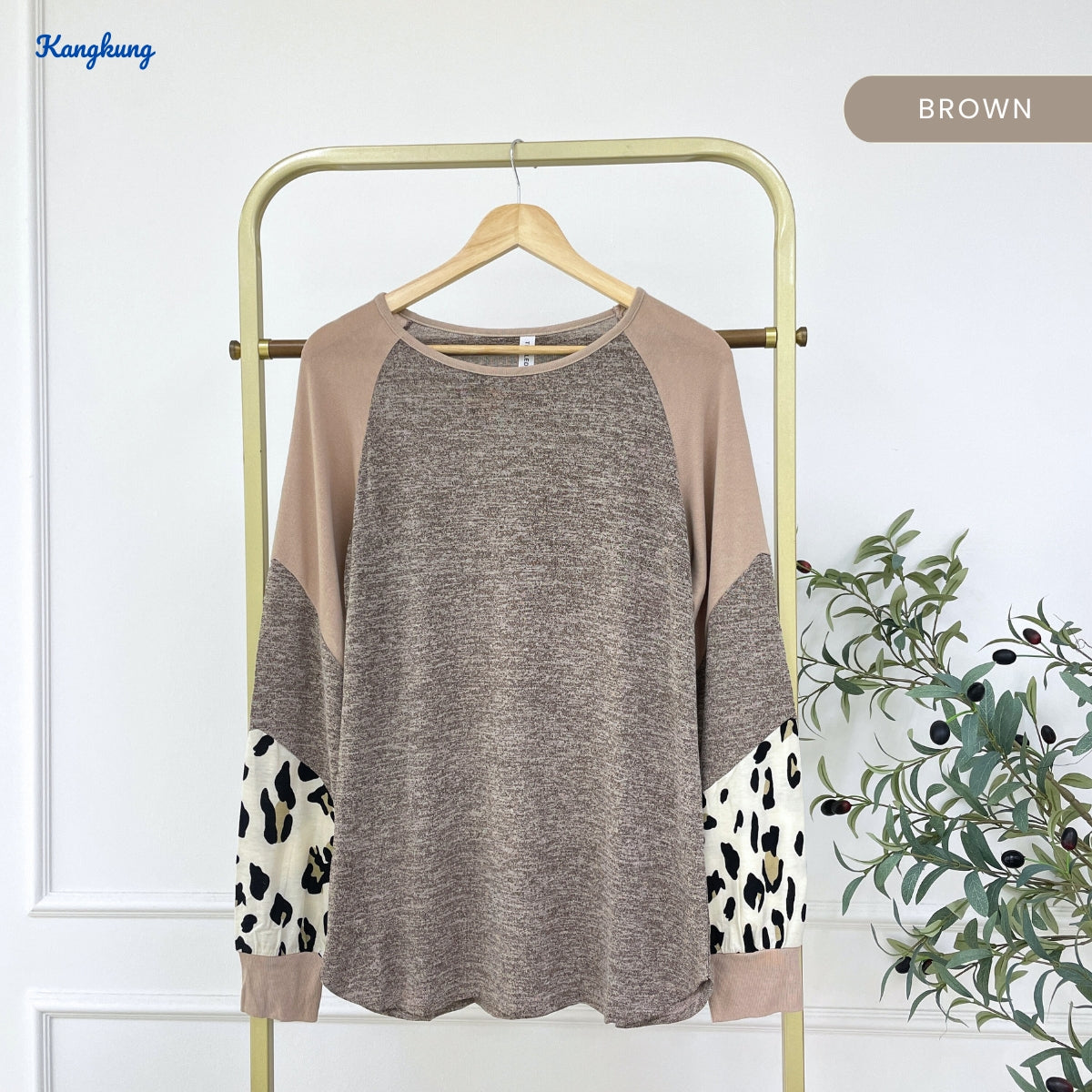 KANGKUNG DILIA KASUAL WOMEN SHIRT LONG SLEEVE - C1082 (517)