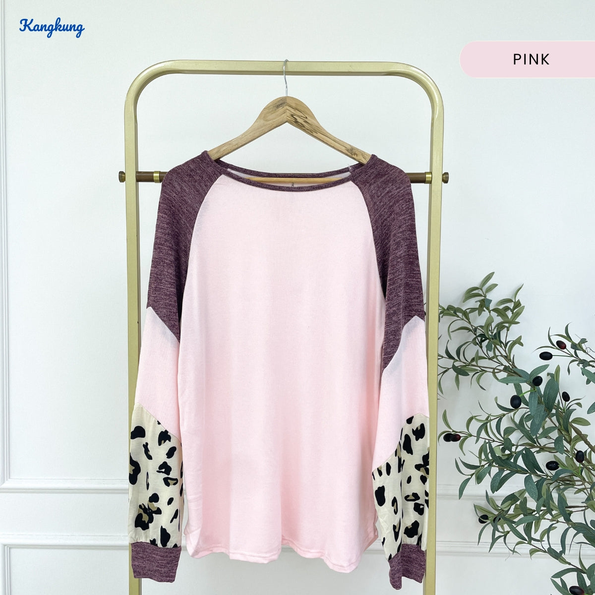 KANGKUNG DILIA KASUAL WOMEN SHIRT LONG SLEEVE - C1082 (517)