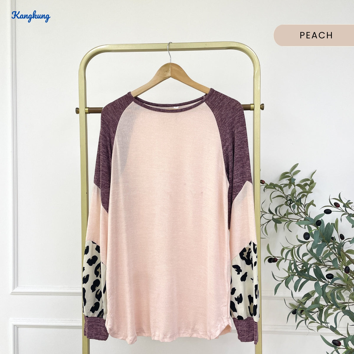 KANGKUNG DILIA KASUAL WOMEN SHIRT LONG SLEEVE - C1082 (517)