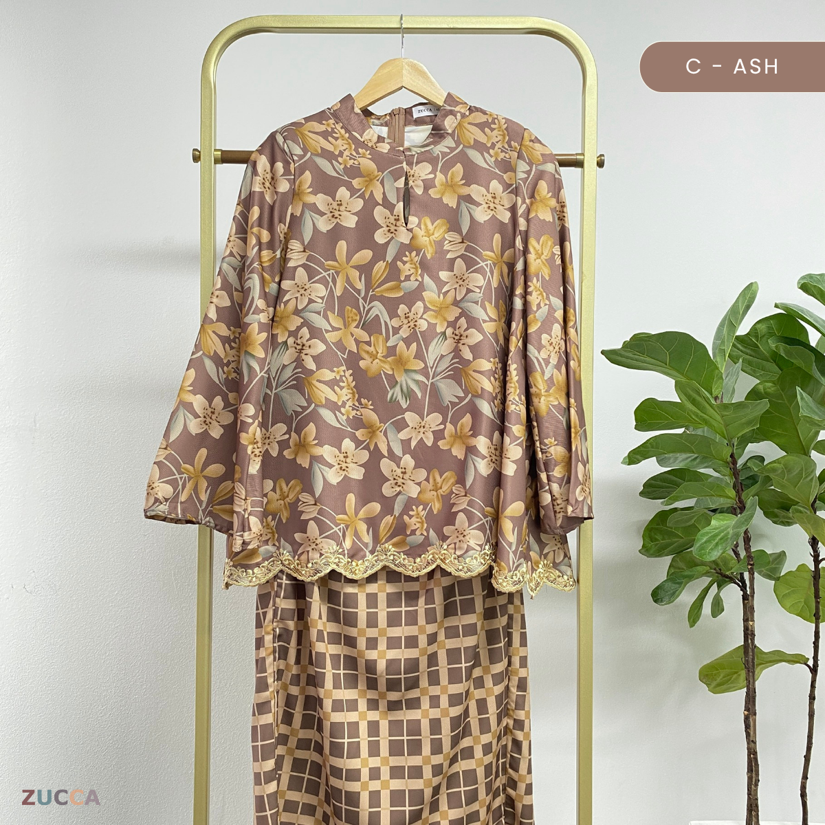 ZUCCA NABILAH KURUNG SULAM MODEN - DMRAYA002