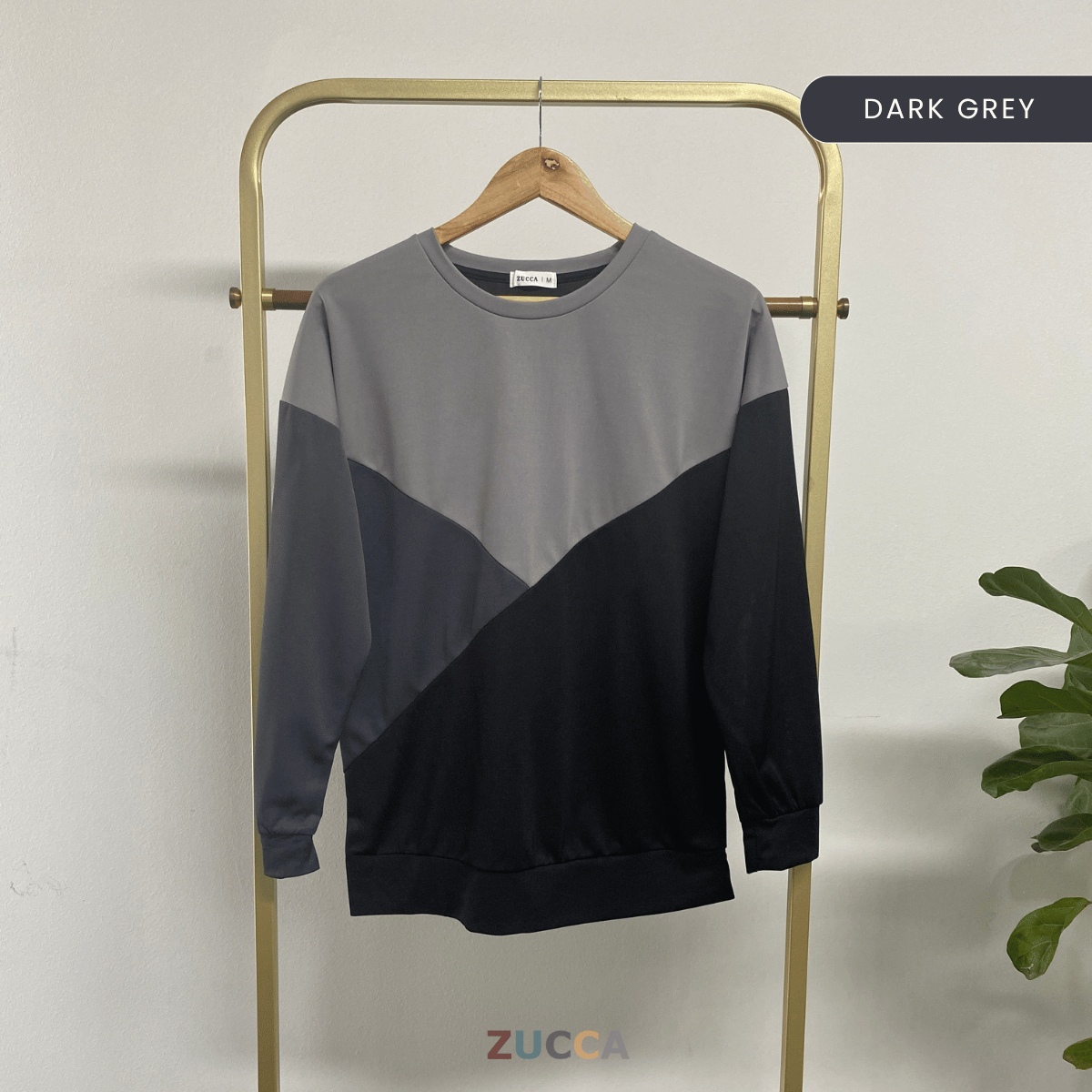 ZUCCA VERA COLOURBLOCK PULLOVER SHIRT - MA022