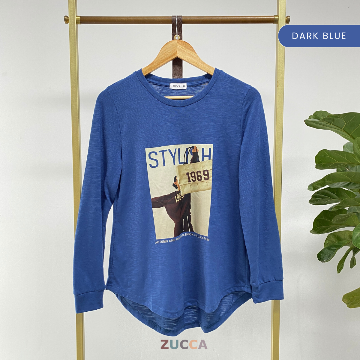 ZUCCA PAMELA GRAPHIC PRINT CASUAL SHIRT - MA027A STYLISH