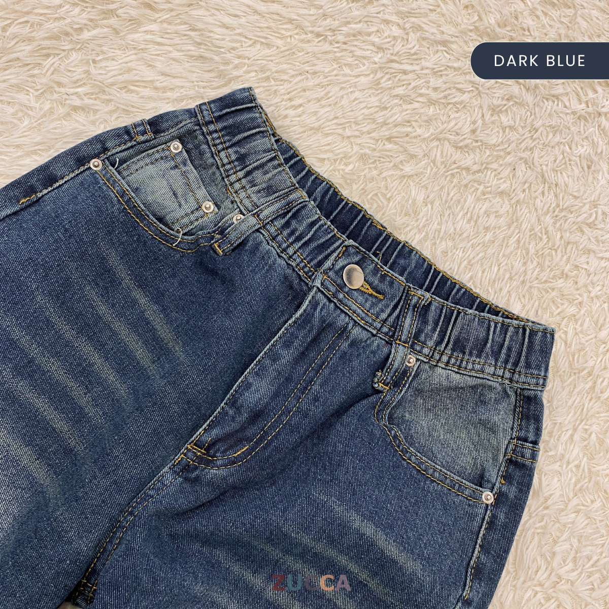 ZUCCA ASUKI DENIM STRAIGHT JEANS PANTS - SU002