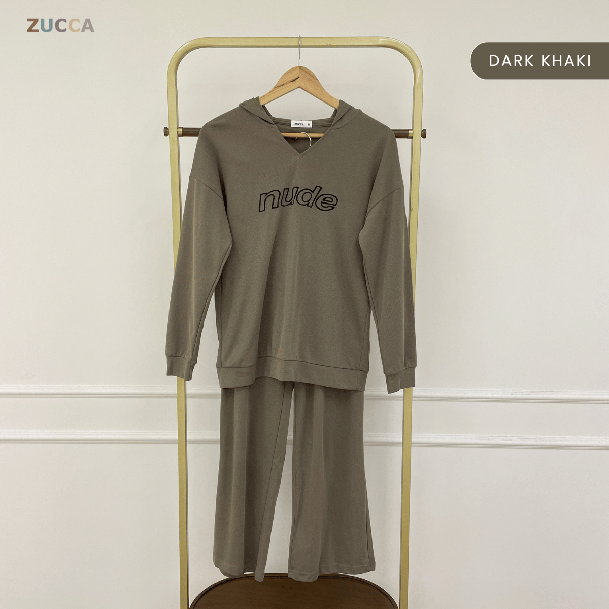 ZUCCA SYIHA CASUAL HOODIE MODEST PANTS SET - MA160