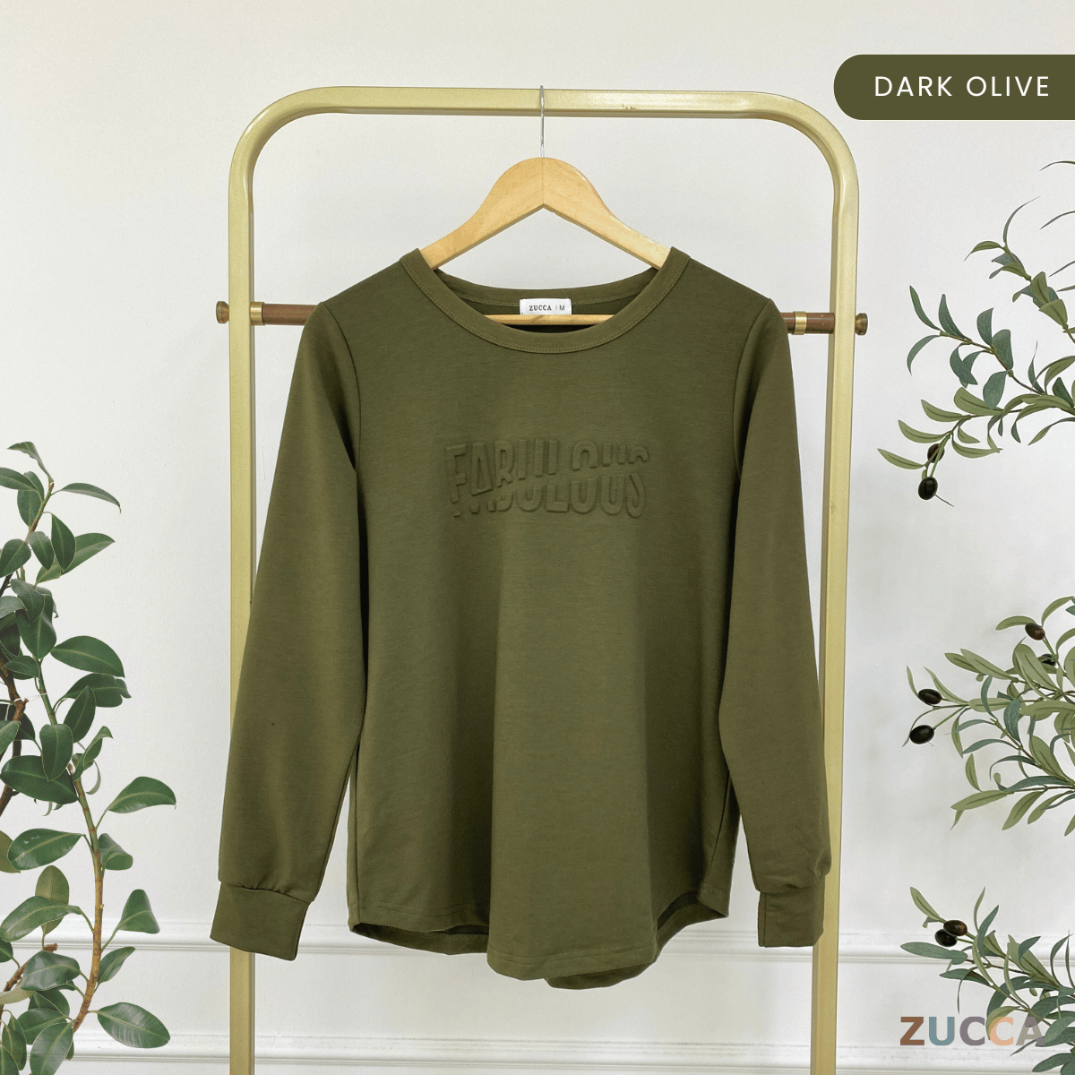 ZUCCA TERICA KEMEJA BLOUSE KASUAL BALDU - MA009