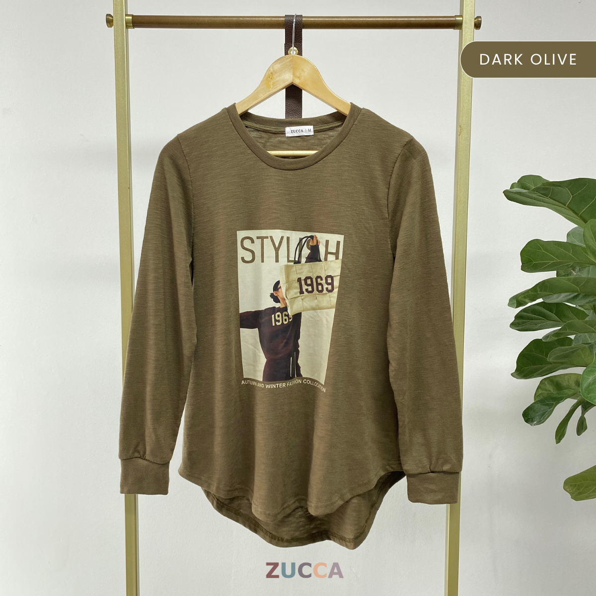 ZUCCA PAMELA GRAPHIC PRINT CASUAL SHIRT - MA027A STYLISH