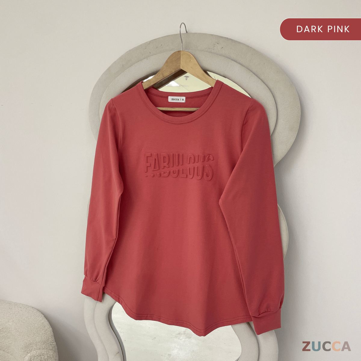 ZUCCA TERICA KEMEJA BLOUSE KASUAL BALDU - MA009