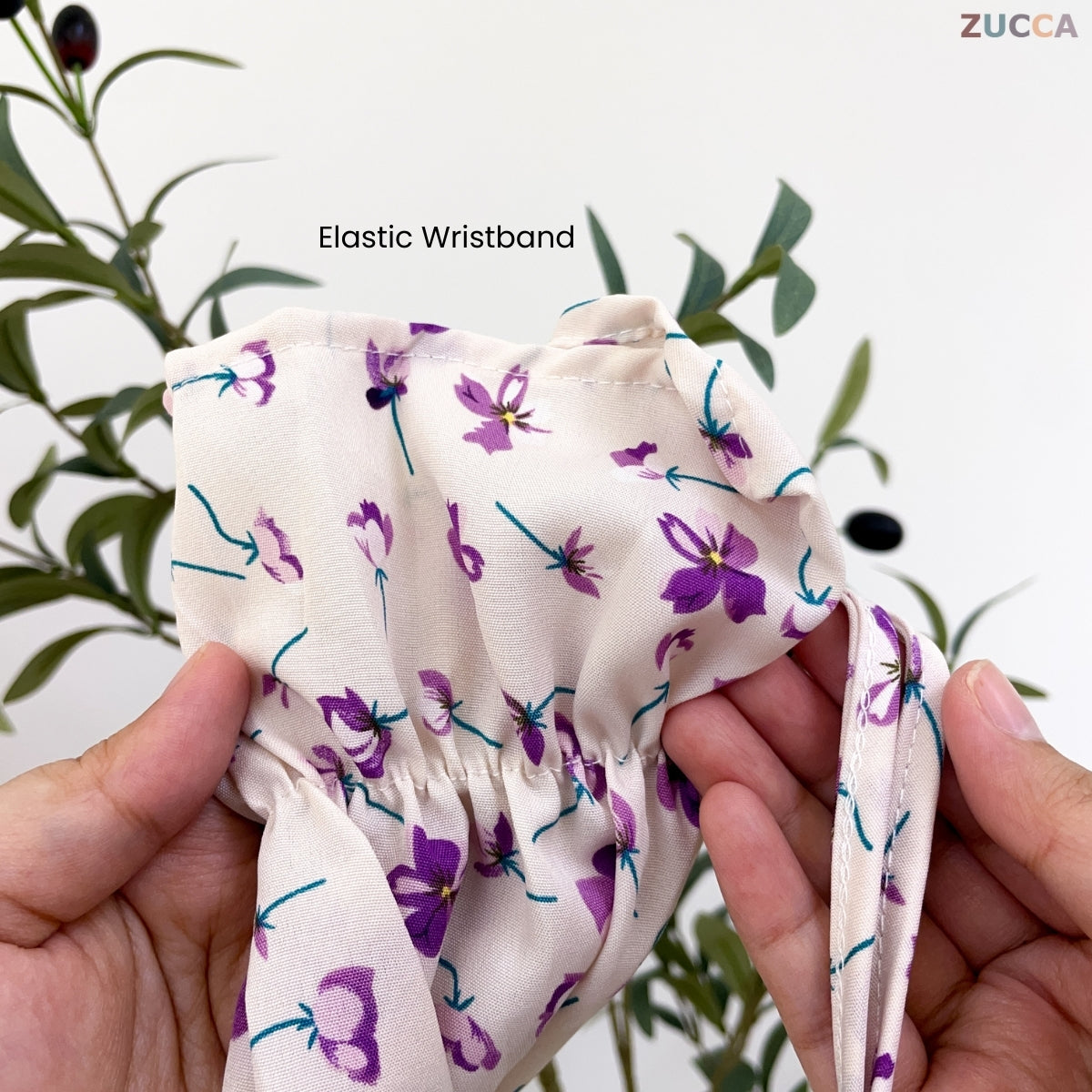 ZUCCA JULINA KASUAL WOMEN BLOUSE FLOWER PRINTED - DM017