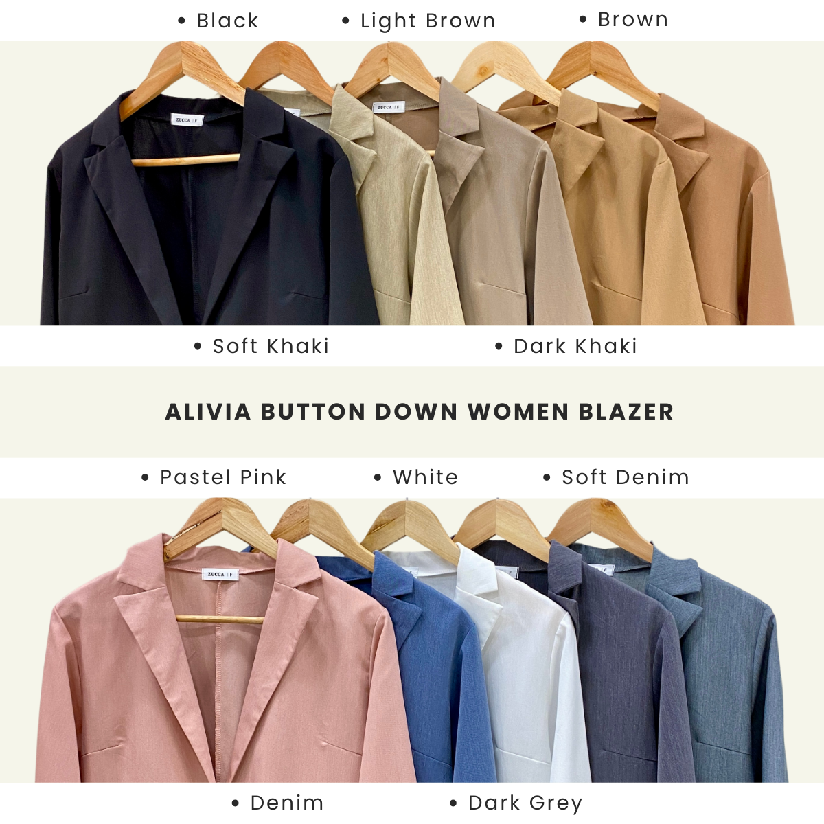 Alivia Cardigan Woman Button Down Korean Style DM023 Blazer