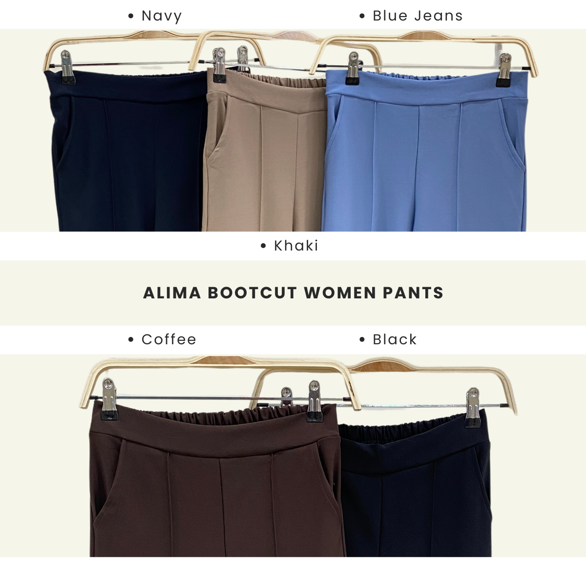 Alima Bootcut Women Pants - DM032