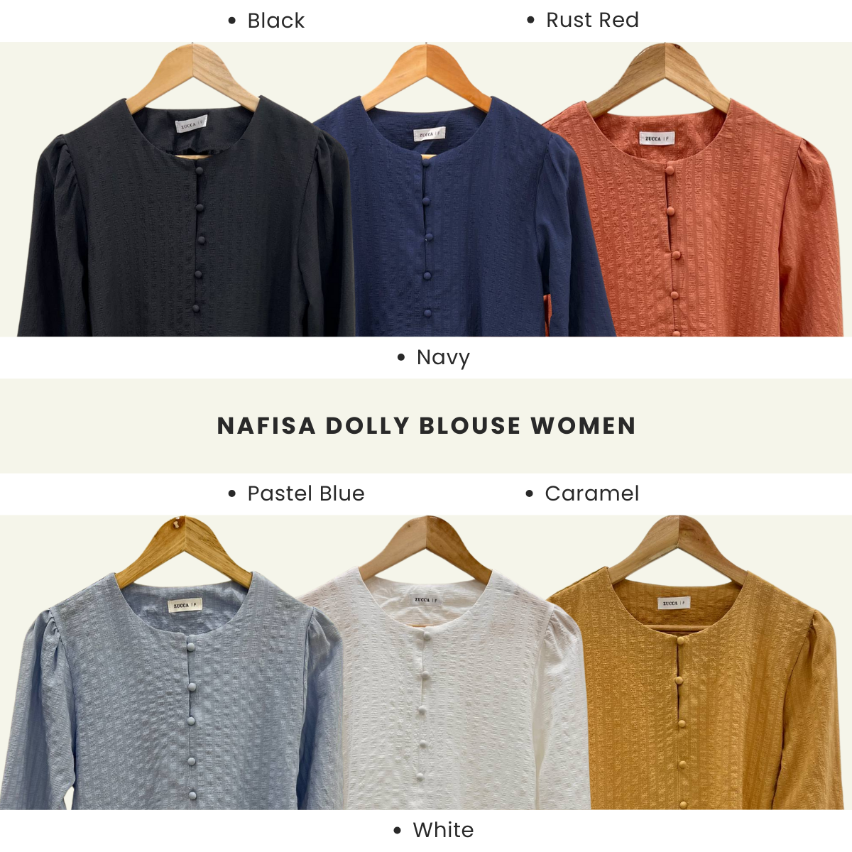 Nafisa Cute Dolly Blouse Women DM046 Korean Style