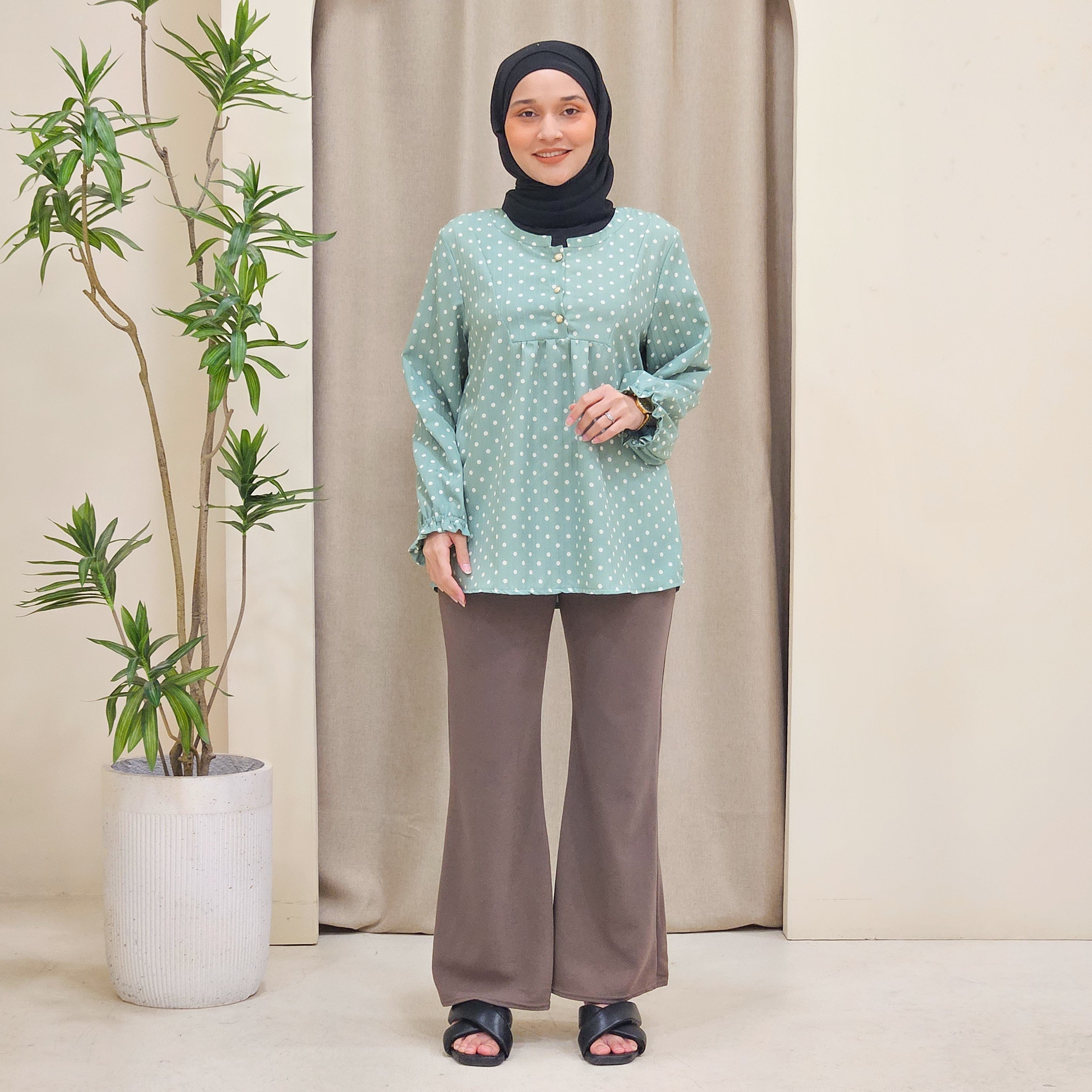 Hanina Printed Women Blouse - DM071