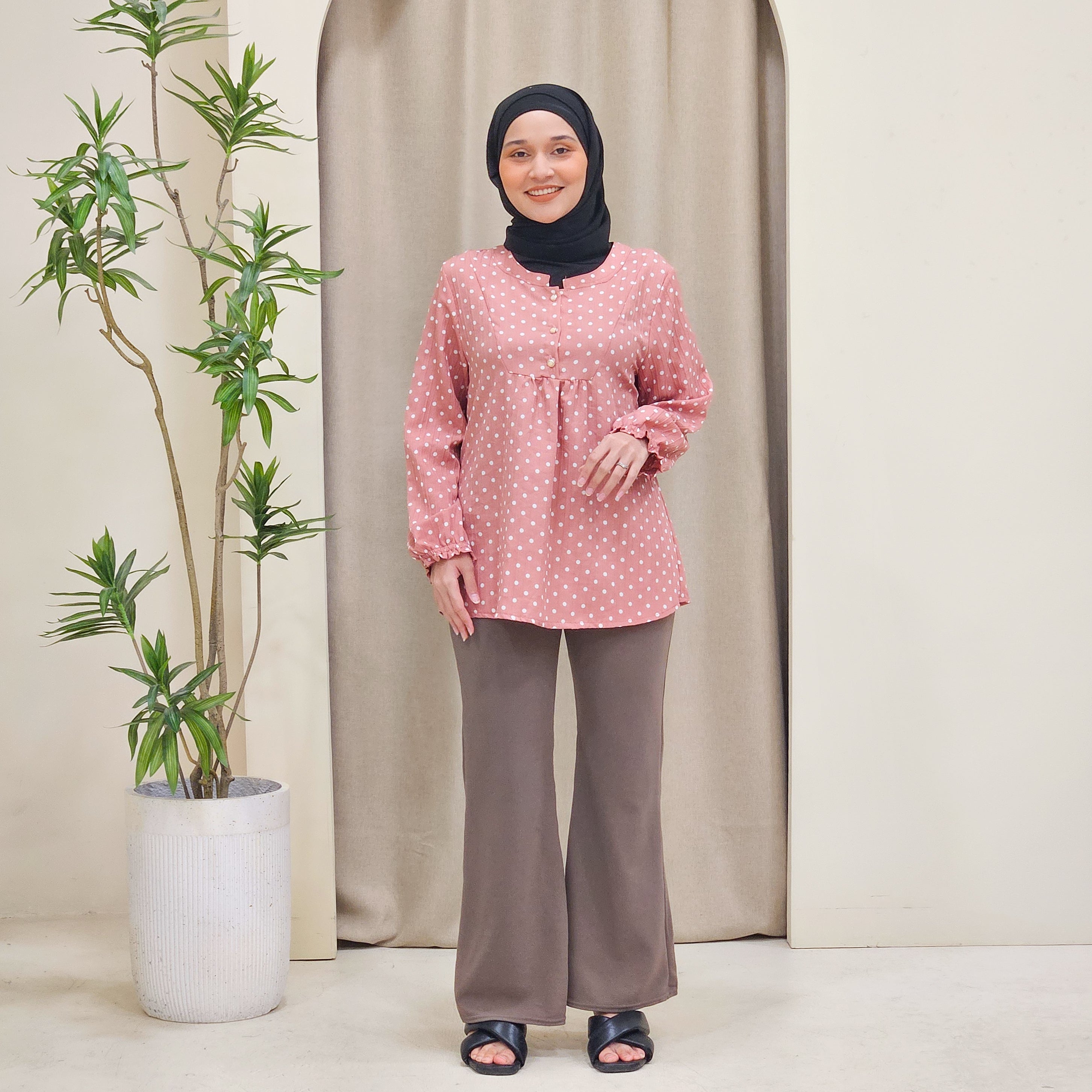 Hanina Printed Women Blouse - DM071