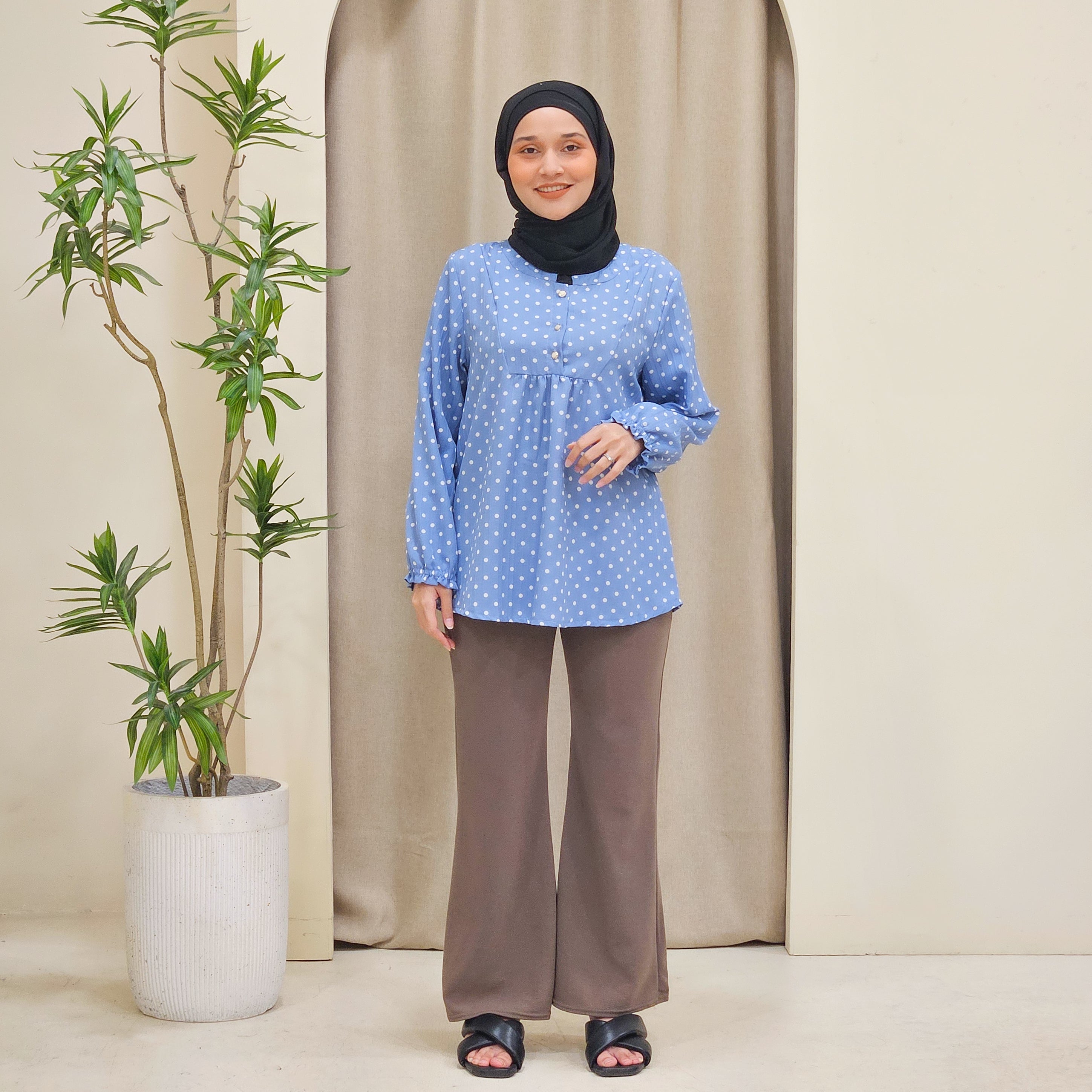 Hanina Printed Women Blouse - DM071