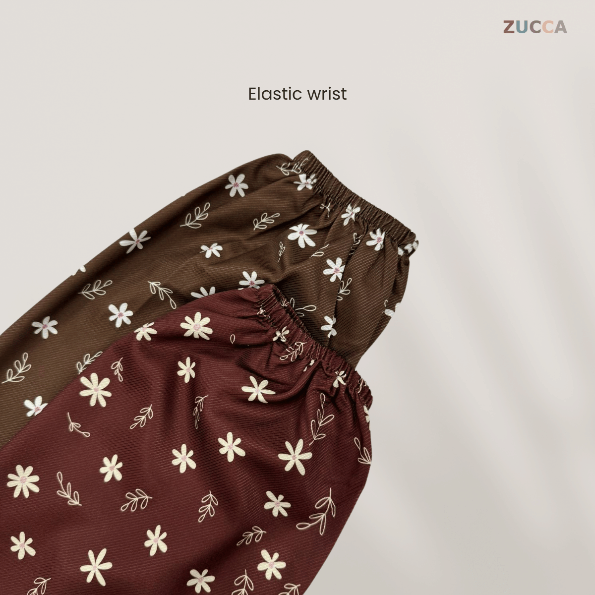 ZUCCA HANISA RUFFLE NECK FLORAL WOMEN BLOUSE - DM091