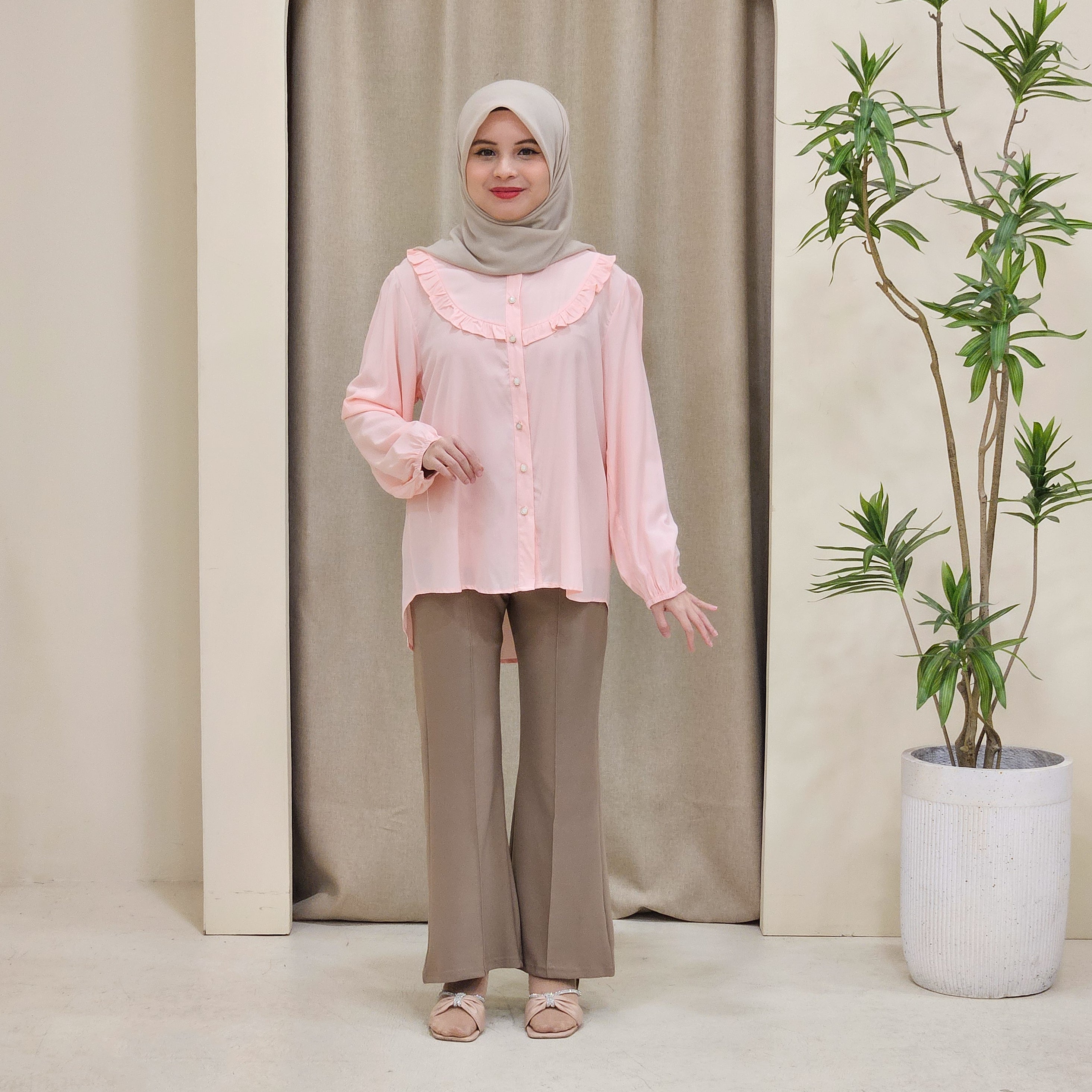 Rara Ruffle Women Blouse DM092