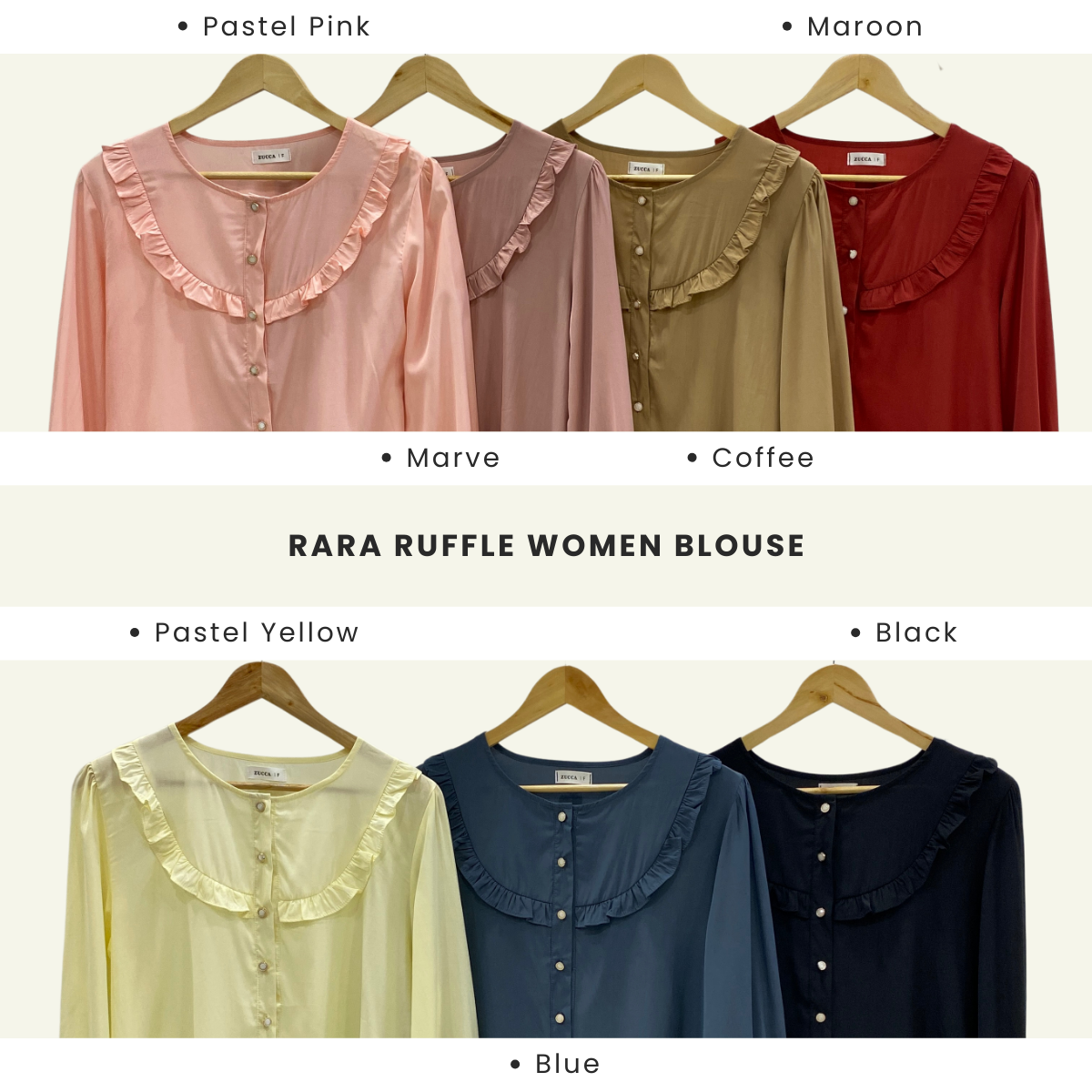 Rara Ruffle Women Blouse DM092