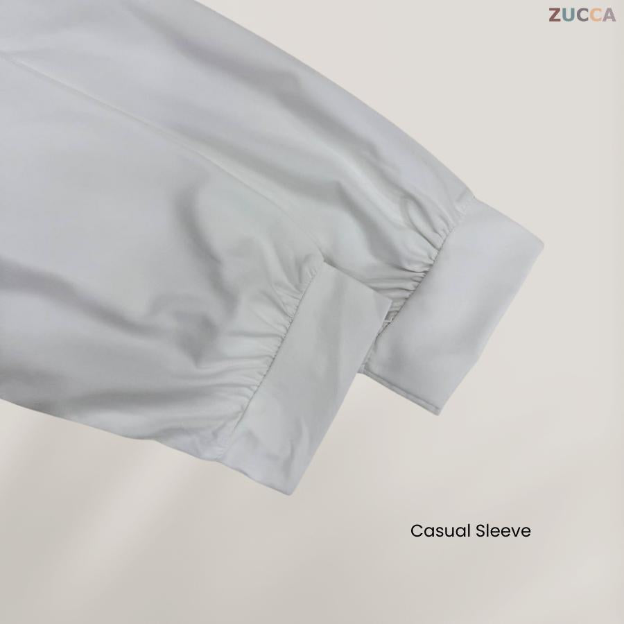 Stacy Ribbed Knit Attached Women Blouse - DM122 Korean Style