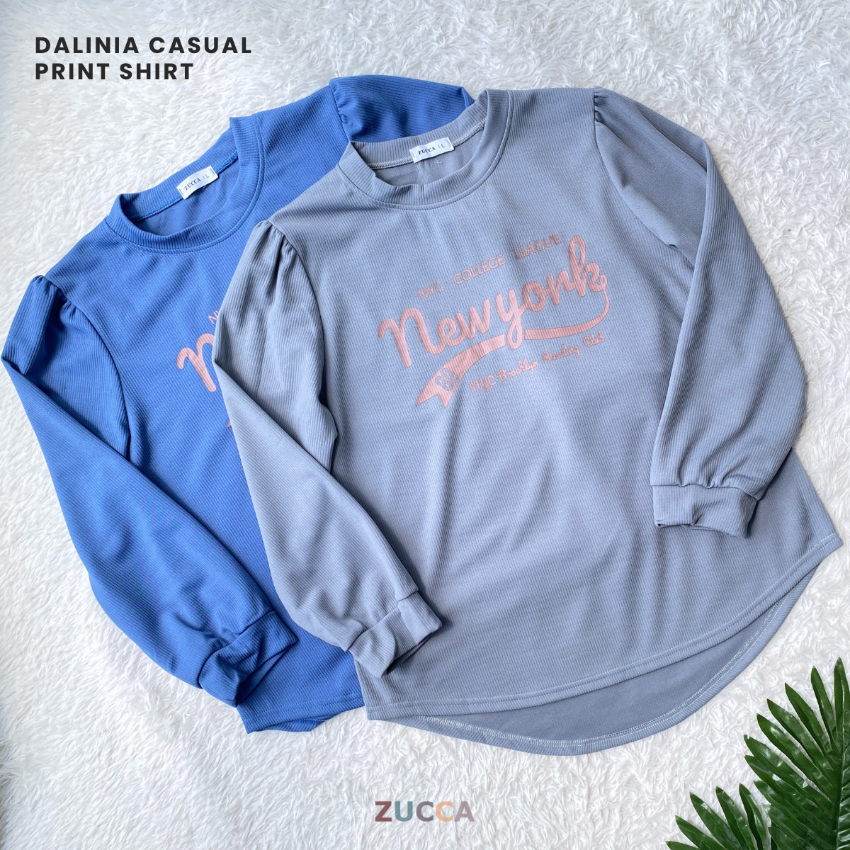 ZUCCA DALINIA CASUAL PRINT SHIRT - DM141
