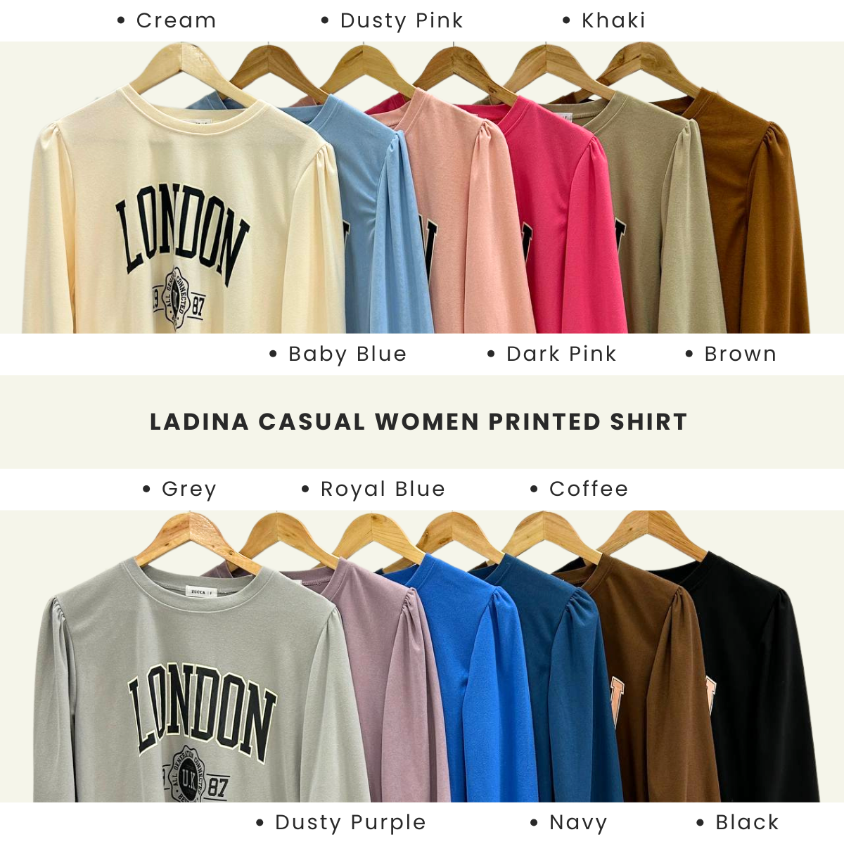 Ladina Casual Women Printed Shirt DM165