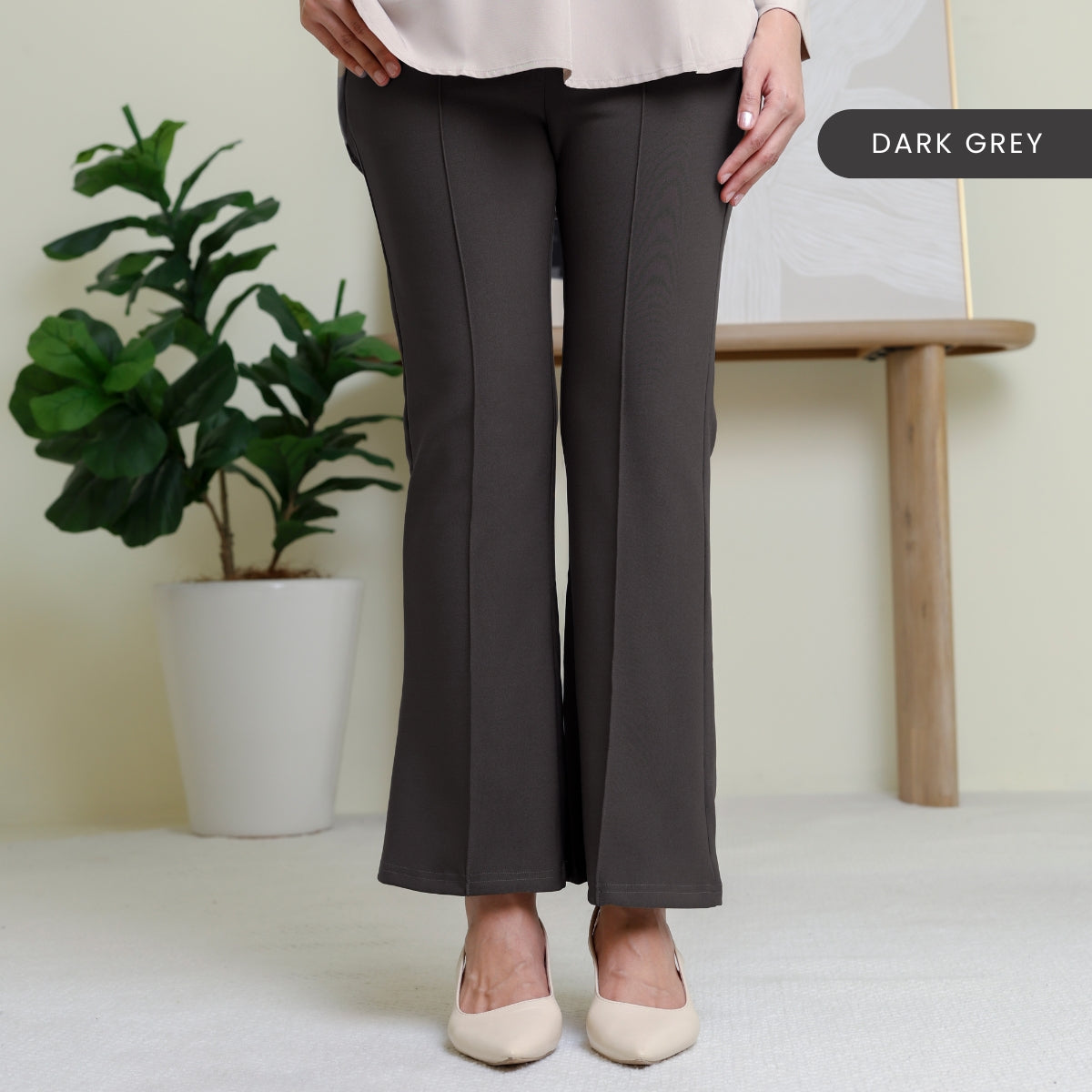 Davi High Waist Flare Women Pants - DM170