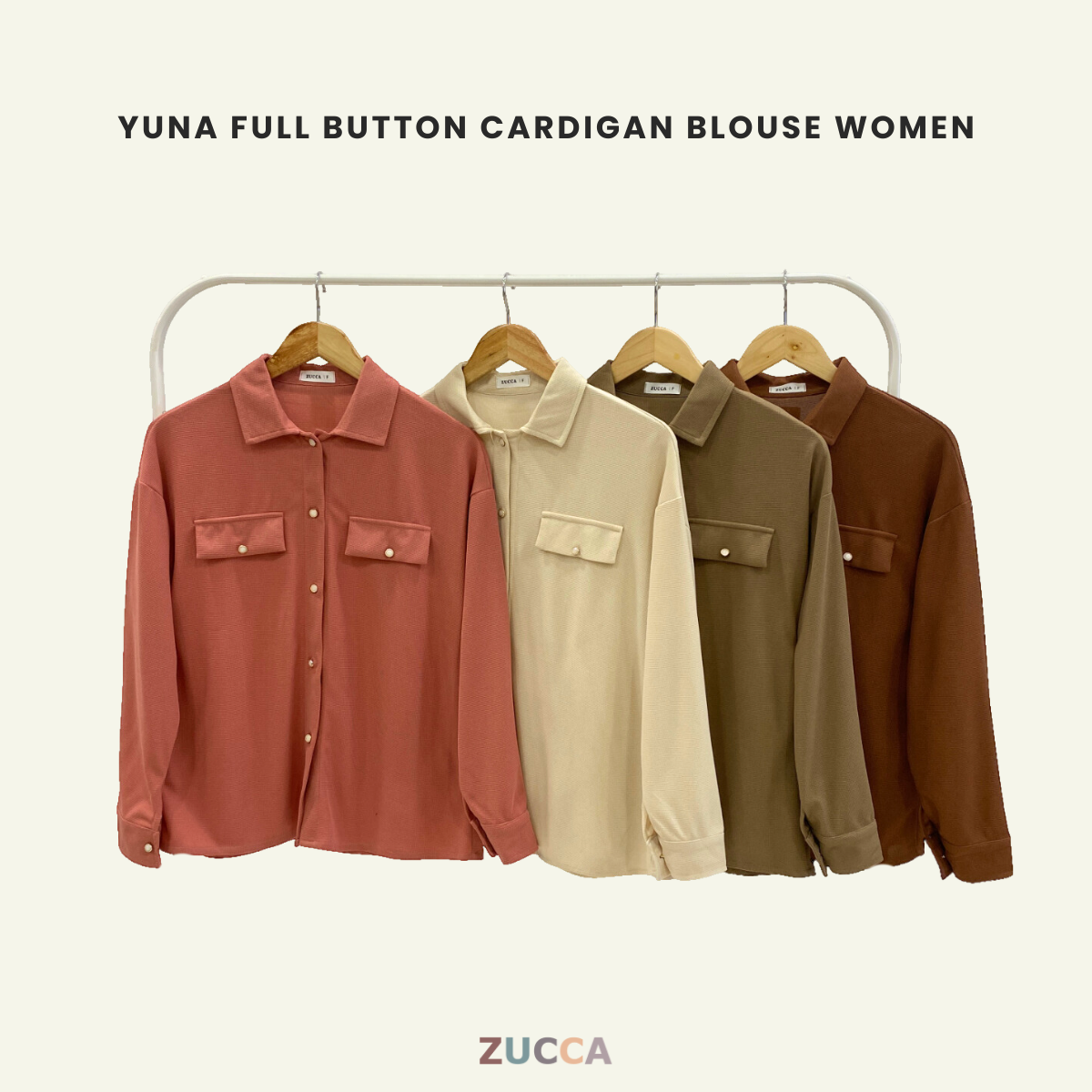 Yuna Full Button Cardigan Women - DM178