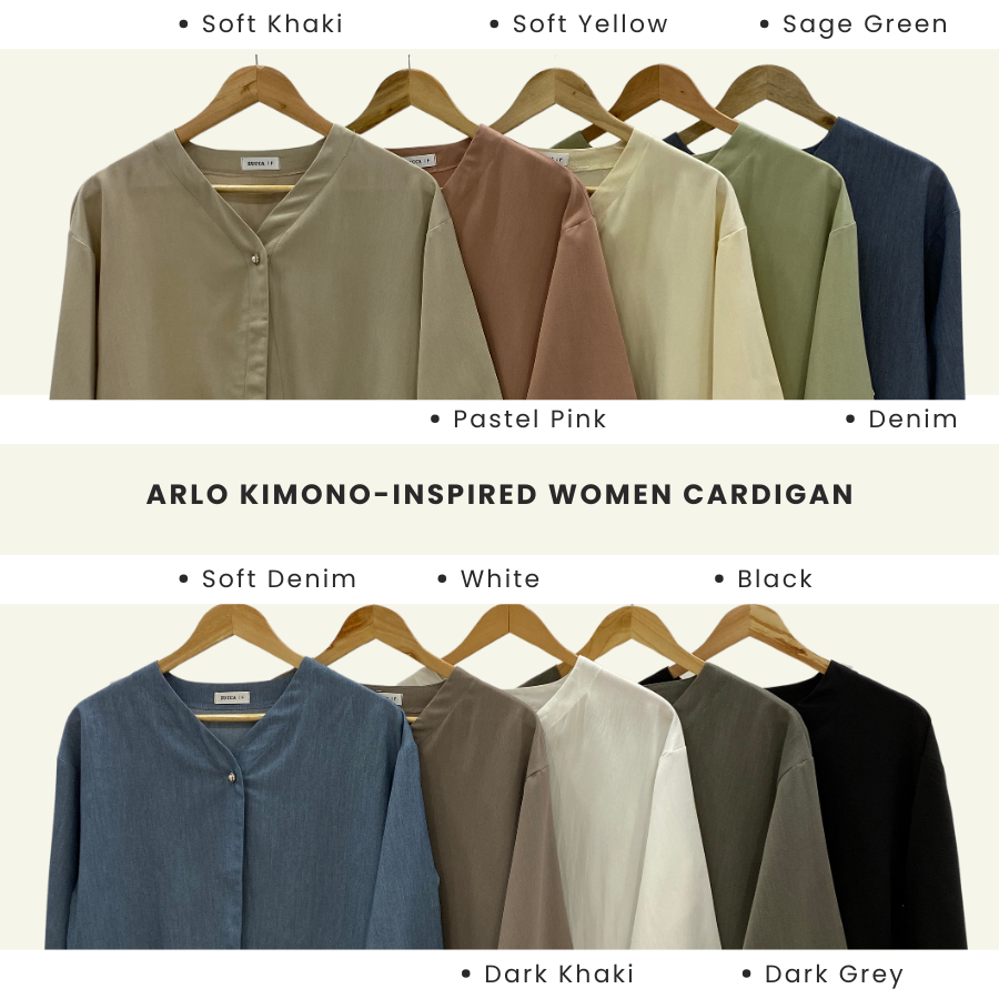 Arlo Kimono-Inspired Women Cardigan - DM180