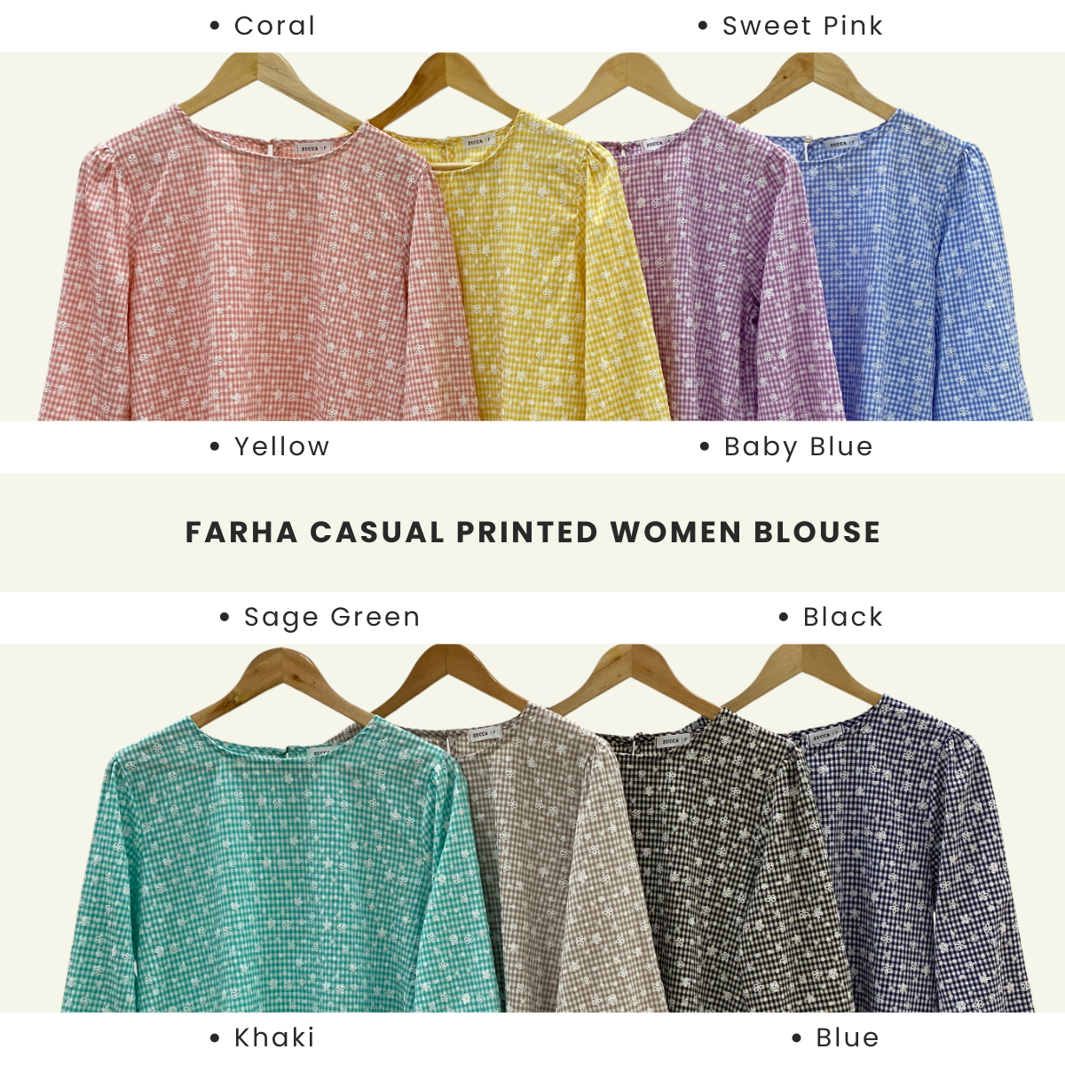 Farha Cute Floral Women Blouse - DM197