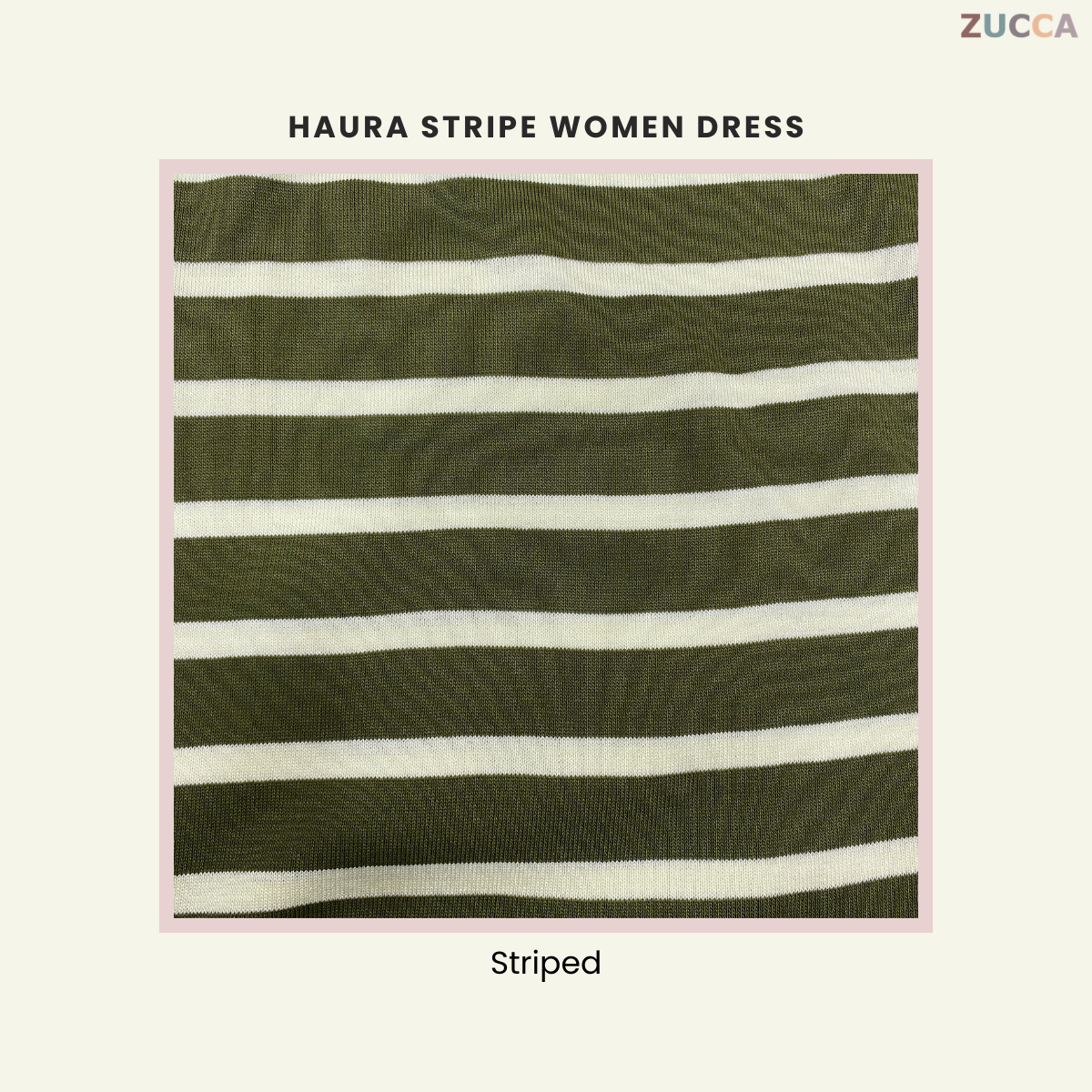 ZUCCA HAURA KNITWEAR DRESS STRIPE WOMEN - DM226 KOREAN STYLE