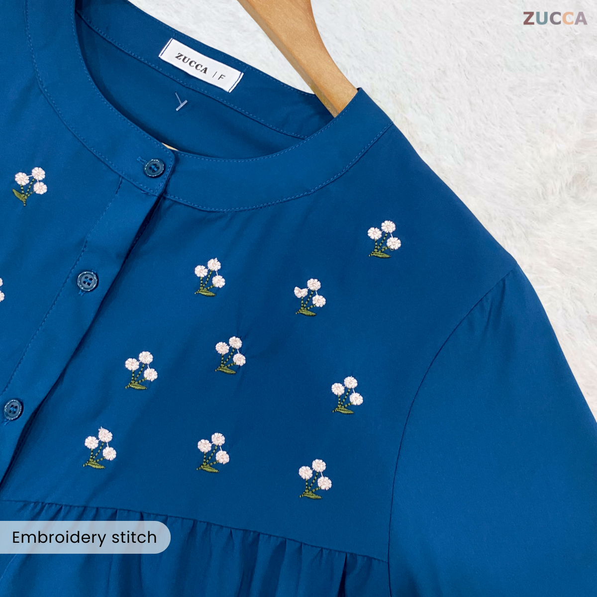 ZUCCA LIYARA BLOUSE SULAMAN BUNGA DOLLY – DM235