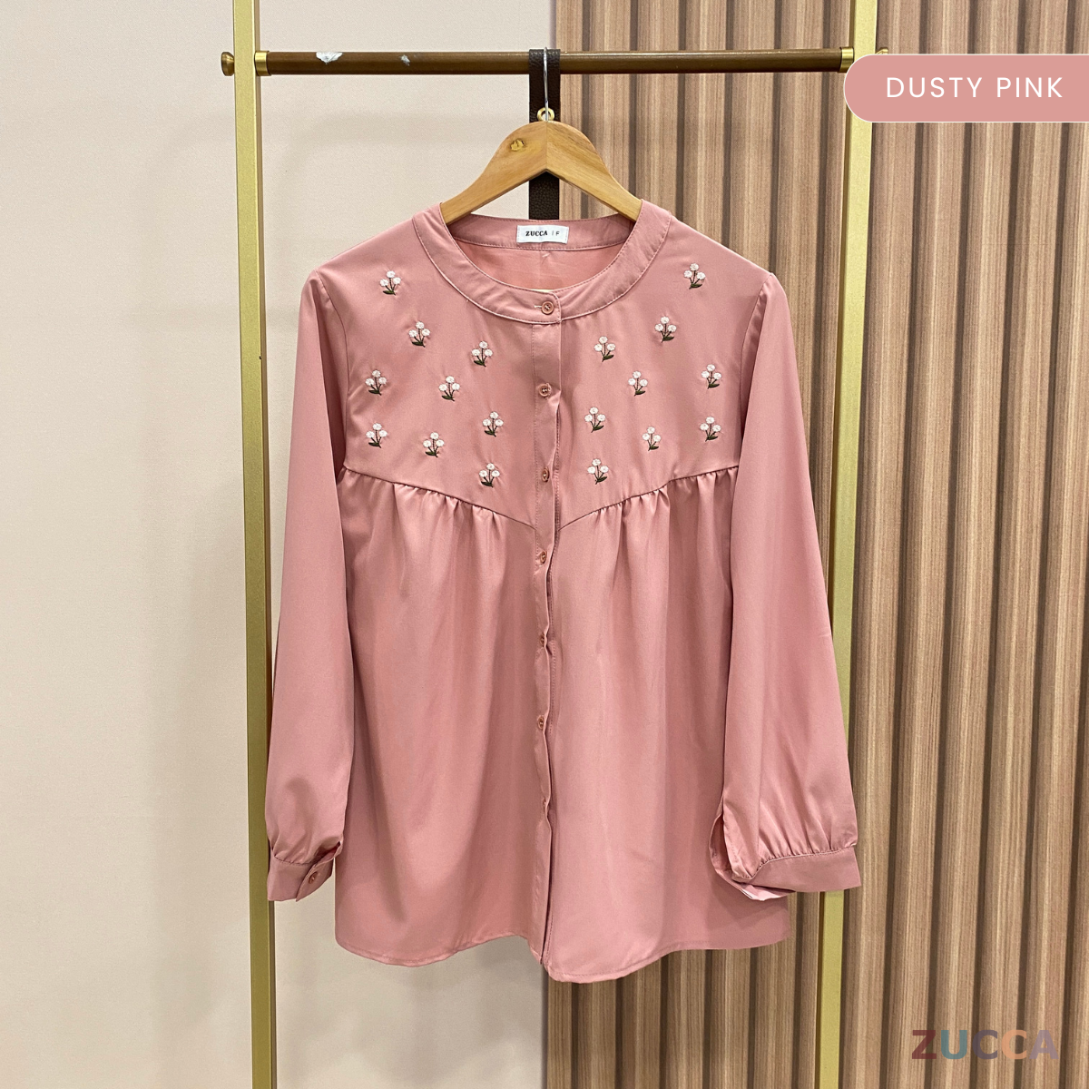 ZUCCA LIYARA BLOUSE SULAMAN BUNGA DOLLY – DM235